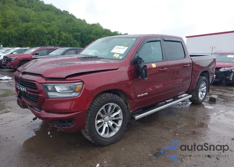 2023 Ram 1500 Laramie 4X4 5'7 Box z USA, uszkodzony, nr VIN 1C6SRFJT2PN588238